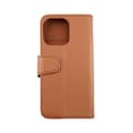 iPhone 13 Pro Max Plånboksfodral Extra Kortfack Rvelon - Guldbrun Rosa guld