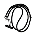 Pikkukuva 1 / 2: Mobilhalsband Universal justerbart - Svart Black