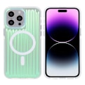 Pikkukuva 1 / 3: iPhone 14 Pro Max Stöttåligt Mobilskal Magsafe Reflektionsfärg - Grön Green
