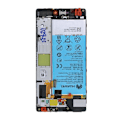 Pikkukuva 2 / 2: Huawei P8 Skärm med LCD Display med Batteri Original - Svart Black