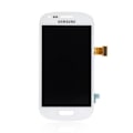 Pikkukuva 1 / 2: Samsung Galaxy S3 Mini Skärm med LCD Display - Vit White