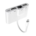 Miniatyrbild 3 av 5: Lightning Adapter 1 till 4 portar: HDMI, RJ45 10/100Mbps, USB-A 3.1, Lightning Laddningsport