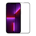 Miniatyrbillede 3 af 8: Skärmskydd iPhone 13 Pro Max/14 Plus - 3D Härdat Glas Svart (miljö) Black
