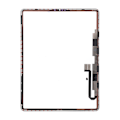 Miniatyrbillede 3 af 3: iPad Pro 12,9" 5/6 A2378/A2436 Glasskärm med Digitizer och OCA - Svart Black