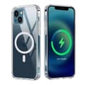 iPhone 15 Plus Mobilskal Magsafe Rvelon - Transparent Transparent