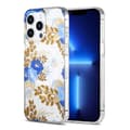 Pikkukuva 1 / 3: iPhone 13 Pro Max Mobilskal MagSafe - Blommor Blå/Guld Multicolor