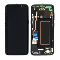 Pikkukuva 1 / 3: Samsung Galaxy S8 (SM-G950F) Skärm med LCD Display Original - Svart Black