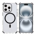 Pikkukuva 1 / 5: iPhone 16 Pro Max Rvelon Mobilskal Magnet med Kantskydd - Svart Black
