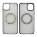 Pikkukuva 1 / 5: iPhone 15 Skal med MagSafe Stativ Rvelon - Grön Green