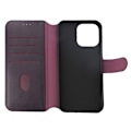 Pikkukuva 5 / 10: iPhone 15 Pro Max Plånboksfodral Läder Rvelon - Lila Purple