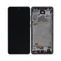 Pikkukuva 1 / 7: Samsung Galaxy A72 Skärm med LCD Display Original - Svart Black