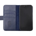 Miniatyrbillede 3 af 5: iPhone 14 Plånboksfodral Läder Rvelon - Blå Marine blue