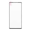 Pikkukuva 2 / 7: Skärmskydd Google Pixel 6A - 3D Härdat Glas - Svart (miljö) Black
