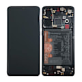 Pikkukuva 1 / 3: Huawei P30 Skärm med LCD Display och Batteri Original - Svart Black