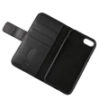 Pikkukuva 3 / 6: iPhone 7/8/SE 2020 Plånboksfodral Genuint Läder RV - Svart Black