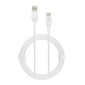 Rvelon USB-A till USB-C Kabel 1M - Vit Vit