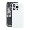 iPhone 15 Pro Baksida Glas med Magnet och Kameralins - Vit Titan Vit