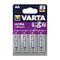 Pikkukuva 2 / 2: Varta Batteri Professional Litium AA LR06 Batteri 4-pack
