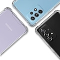 Miniatyrbillede 6 af 6: Stöttåligt Skal Samsung Galaxy A52 - Transparent Transparent