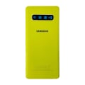 Miniatyrbild 2 av 3: Samsung Galaxy S10 (SM-G973F) Baksida - Gul Gul
