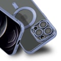 Miniatyrbild 2 av 5: Luxury Mobilskal med Magsafe iPhone 12 Pro Max - Blå Blå