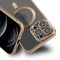 Miniatyrbillede 2 af 5: Luxury Mobilskal med Magsafe iPhone 12 Pro Max - Guld Gold