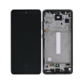 Pikkukuva 1 / 7: Samsung Galaxy A52s 5G Skärm med LCD Display Original - Svart Black