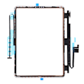 Miniatyrbillede 3 af 3: iPad Pro 11" 1/2 A1980/A2228 Glasskärm med Digitizer och OCA - Svart Black