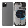Pikkukuva 1 / 3: iPhone 11 Pro Max Baksida med Komplett Ram OEM - Svart Black