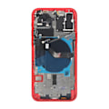Pikkukuva 3 / 3: iPhone 12 Baksida med Komplett Ram OEM - Röd Red
