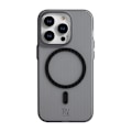 Pikkukuva 2 / 4: iPhone 14 Pro Max Mobilskal Korrugerad med Magsafe Rvelon - Grå Grey