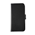Pikkukuva 5 / 6: iPhone 12/12 Pro Plånboksfodral Läder Rvelon - Svart Black