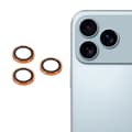 Kameraskydd i härdat glas för iPhone 17 Pro Max - Orange Orange