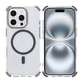 iPhone 16 Pro Rvelon Mobilskal Magnet med Kantskydd - Grå grå