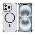 Miniatyrbild 1 av 5: iPhone 16 Pro Rvelon Mobilskal Magnet med Kantskydd - Grå grå