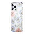 Pikkukuva 2 / 3: iPhone 12/12 Pro Mobilskal MagSafe - Blommor Röd/Blå Multicolor