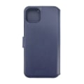 Pikkukuva 3 / 5: iPhone 15 Plånboksfodral Läder Rvelon - Blå Marine blue