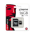 Miniatyrbild 3 av 3: Kingston 16GB Micro SDHC Class 4 Minneskort