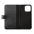 Pikkukuva 2 / 5: iPhone 14 Pro Max Plånboksfodral Läder Rvelon - Svart Black