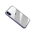 Miniatyrbillede 2 af 8: Stöttåligt Mobilskal iPhone XS Max - Blå/Transparent Blue