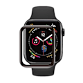 Pikkukuva 1 / 4: Skärmskydd Apple Watch SE 44mm 3D Härdat Glas Svart Black