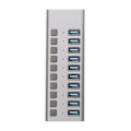Miniatyrbild 1 av 3: USB Multiadapter med 10st USB-A 3.0 uttag (48W)