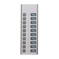 Miniatyrbillede 1 af 3: USB Multiadapter med 10st USB-A 3.0 uttag (48W)