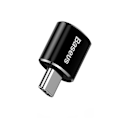 Miniatyrbillede 2 af 5: Micro-USB till USB-C Adapter Baseus Mini Black