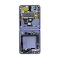Pikkukuva 7 / 7: Samsung Galaxy Z Flip Skärm med LCD Display Original - Lila Purple