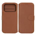Rvelon Plånboksfodral Magnet för iPhone 17 Pro Max - Brun Brun