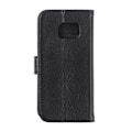 Pikkukuva 6 / 7: Samsung S7 Edge Plånboksfodral Läder med Stativ - Svart Black