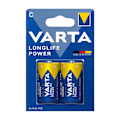 Miniatyrbillede 2 af 2: Varta LONGLIFE C Batteri 1.5V 7600 mAh - 2-pack