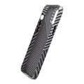 Miniatyrbillede 5 af 6: Kolfiber Skal iPhone 13 Pro Max - Svart & Vit Black