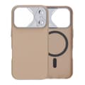 Slim MagSafe Skal med Carbonmönster till iPhone 17 Pro - Beige beige